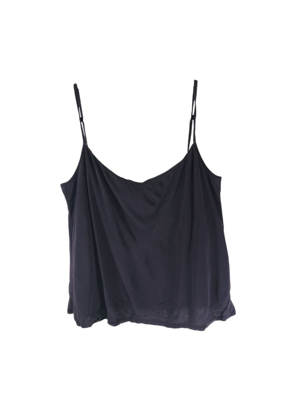 Eileen Fisher Womens Silk Purple Camisole Tank Top L Shelf Bra